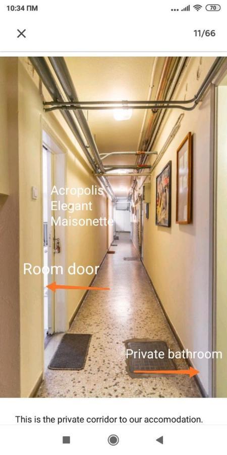 Acropolis Elegant Maisonette By Lodgespot Aten Exteriör bild