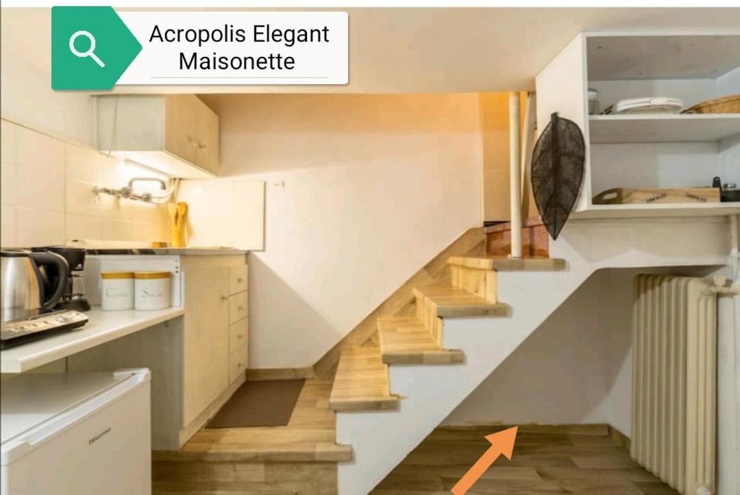 Acropolis Elegant Maisonette By Lodgespot Aten Exteriör bild